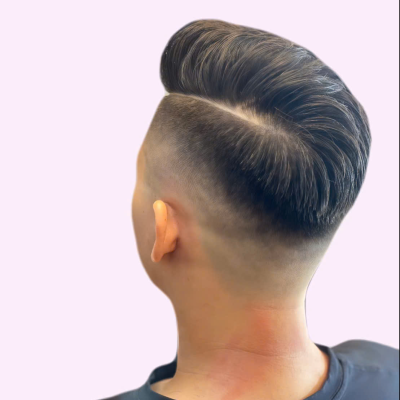 Side Part Fade