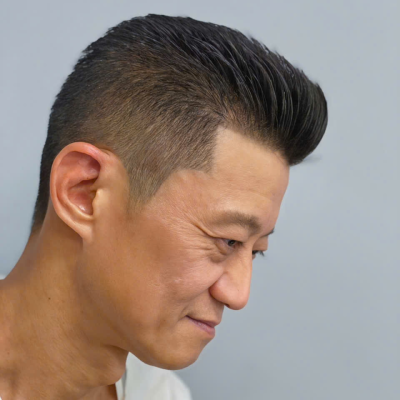 Classic Pompadour Fade