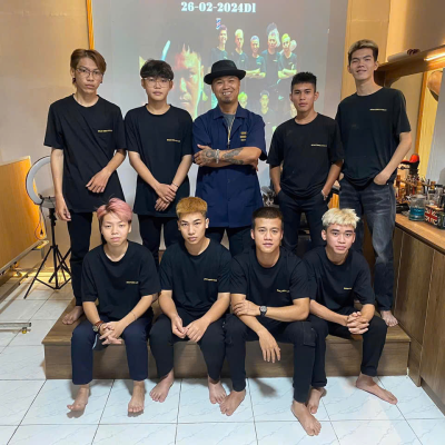 Đào tạo học viên cắt tóc nam chuyên nghiệp