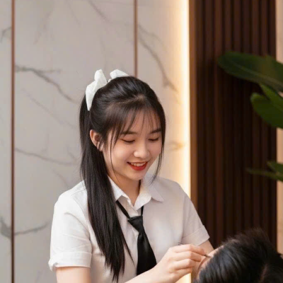 Gội đầu massage nữ