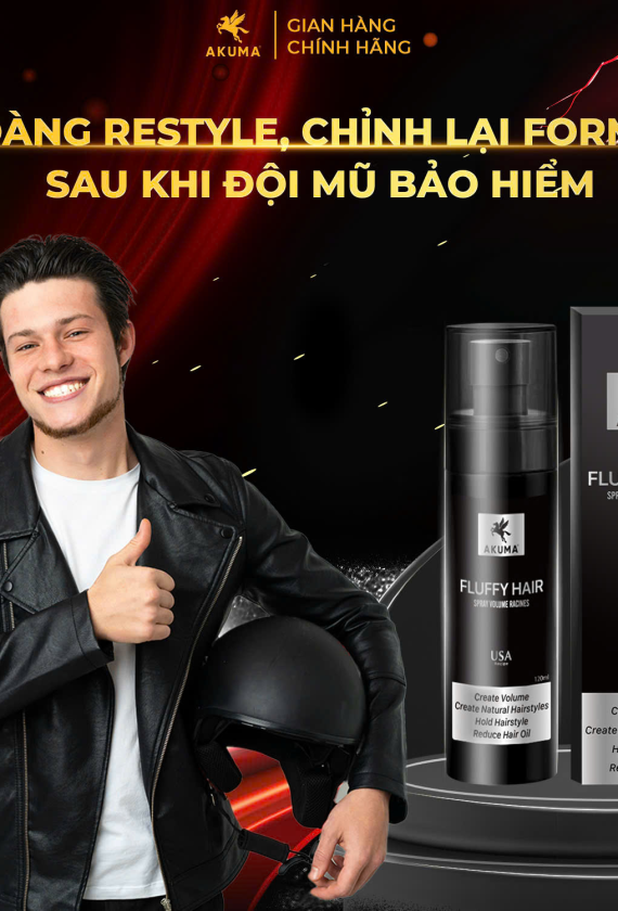 Akuma Fluffy Hair Spray